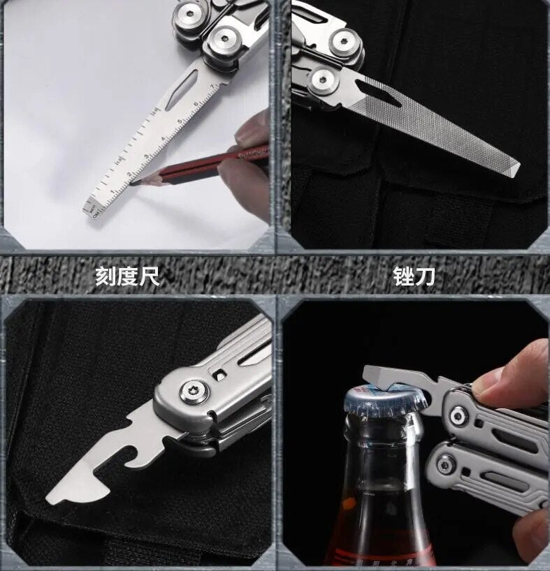 Daicamping DL10 Emergency Plier Folding Multitool  Knife
