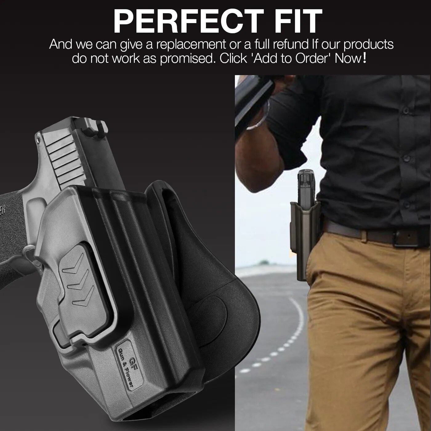 OWB Holster For Sig P365 / P365 SAS / P365 Micro