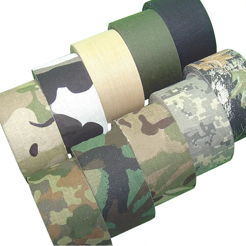 Outdoor Duct Camouflage Tape WRAP Hunting Waterproof Adhesive 5M
