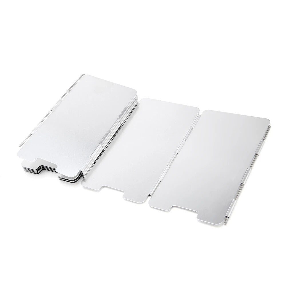 Foldable Gas Stove Windshield for Outdoor Camping
