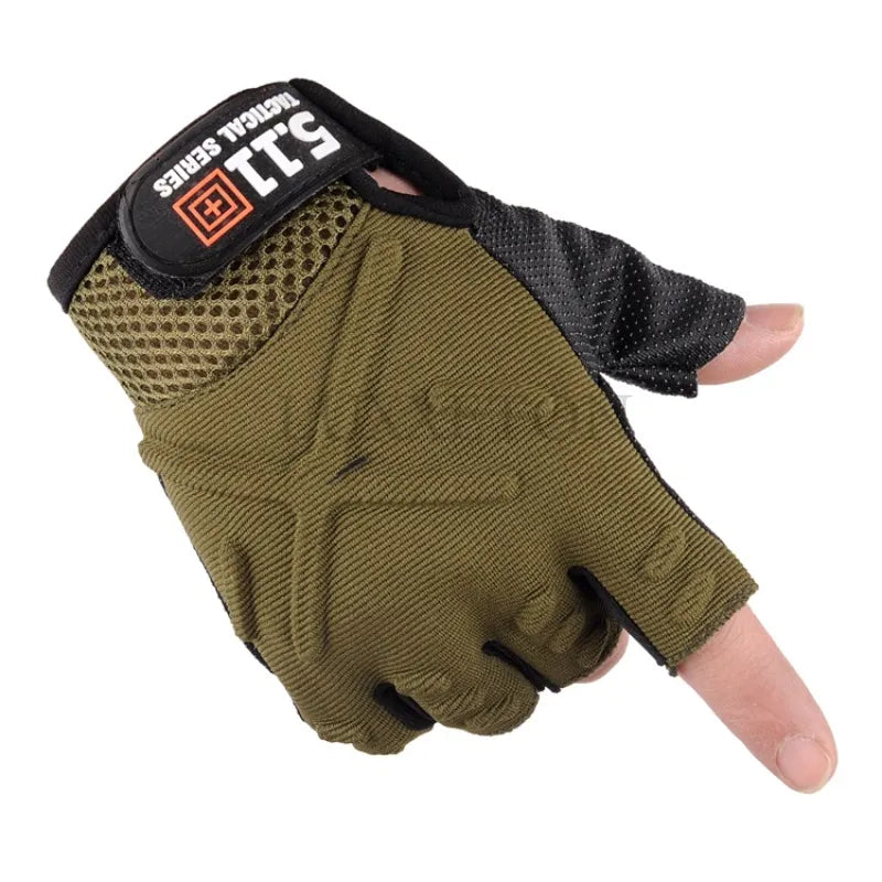 Tactical Gloves Anti-skid Outdoor Sport Finger Mittens Men Gloves