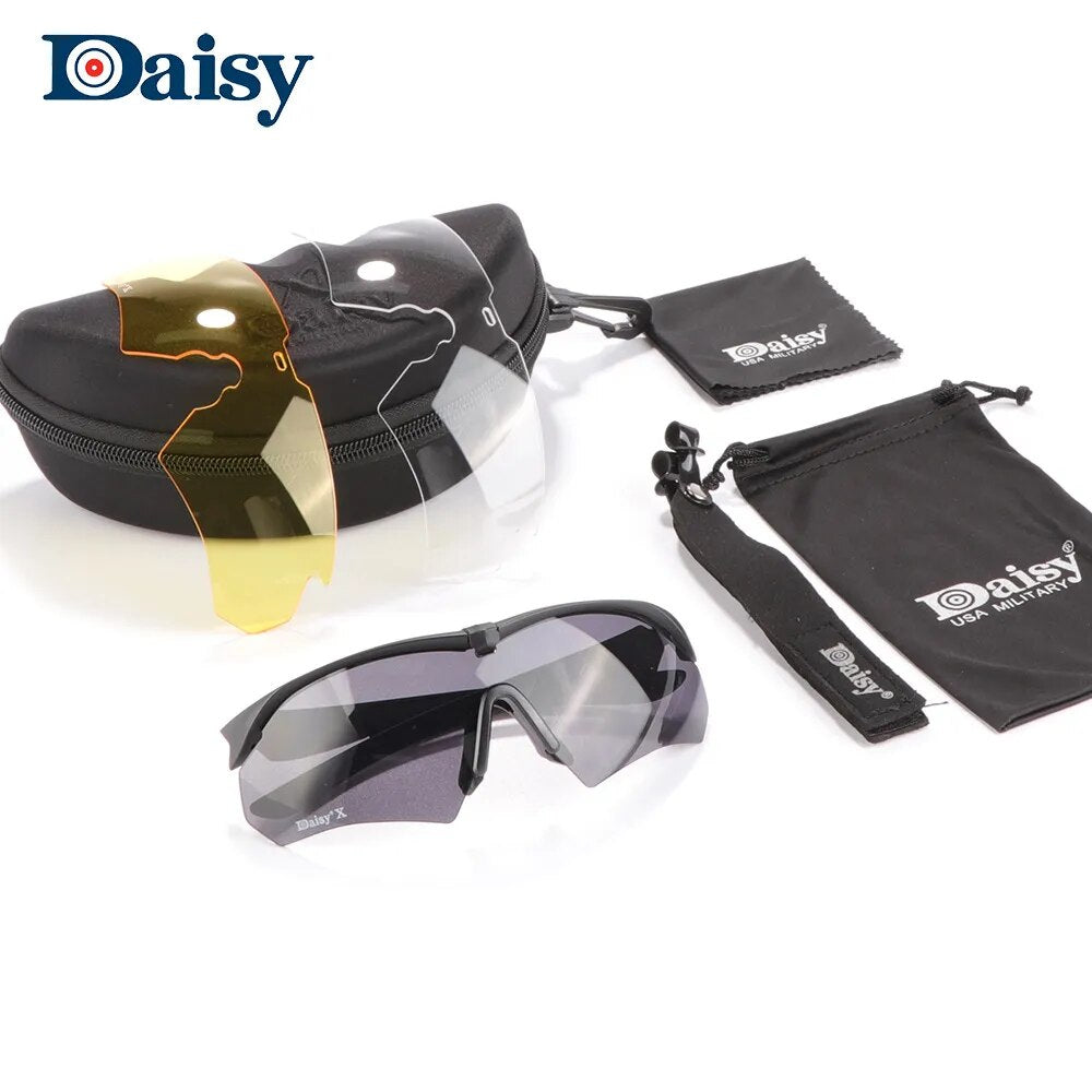 UV400 Eye Protection Tactical Glasses Shooting Hiking