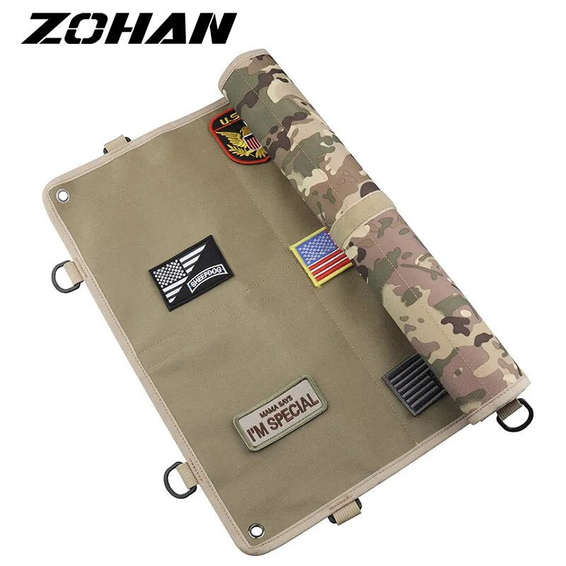 ZOHAN Patch Display Board Tactical Morale Patches Panel Large Foldable