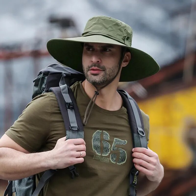 Outdoor Camping Breathable Mesh Hat