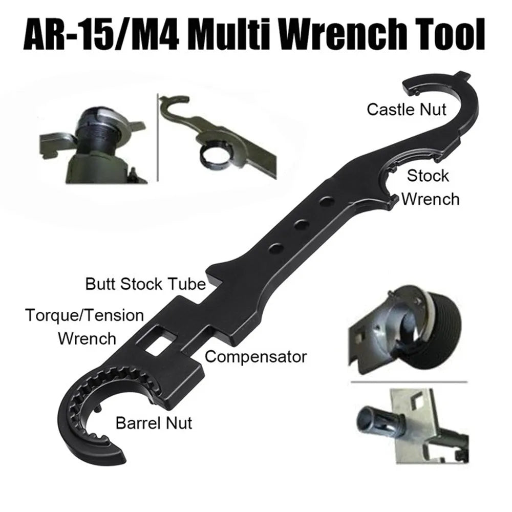 multi-function wrench for AR15/M4