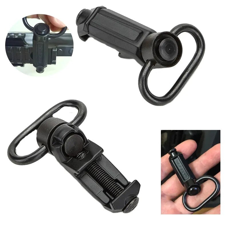 Quick Detach Sling Mount Adaptor Attachment for 20mm Picatinny Rail