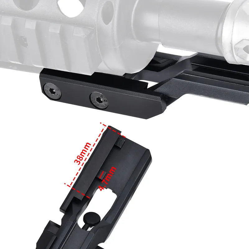Zenitco Perst 4 P4 Red IR Laser Sight Klesch 2U 2P High Power Metal CNC Hunting Light