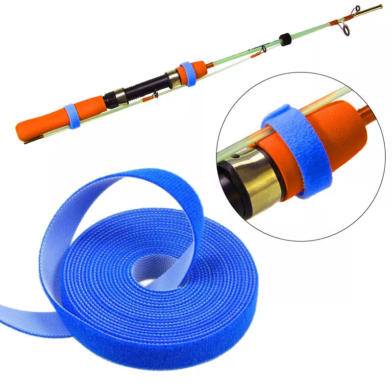 1m 5m Fishing Rod Tie Holders with Straps Belts Suspenders