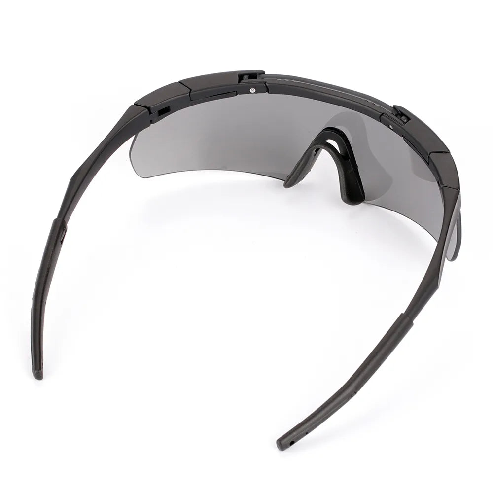 Shock Resistant HD Lens UV400 Eyewear Tactical Shooting Glasses