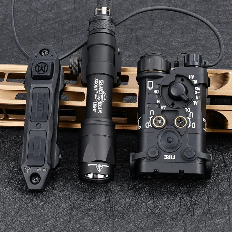 Surefir M300A M600C Flashlight With AXON Dual Function Swtich Fit 20mm Rail
