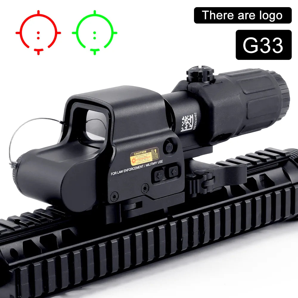558 G43 G33 Holographic Collimator Sight x with 20mm Rail Mounts