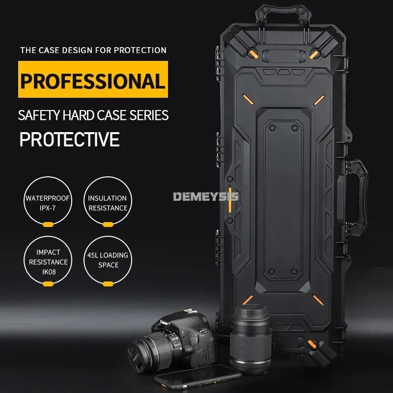 Tactical Shockproof Waterproof Hunting Equipment Protective Hard Shell Carry Case