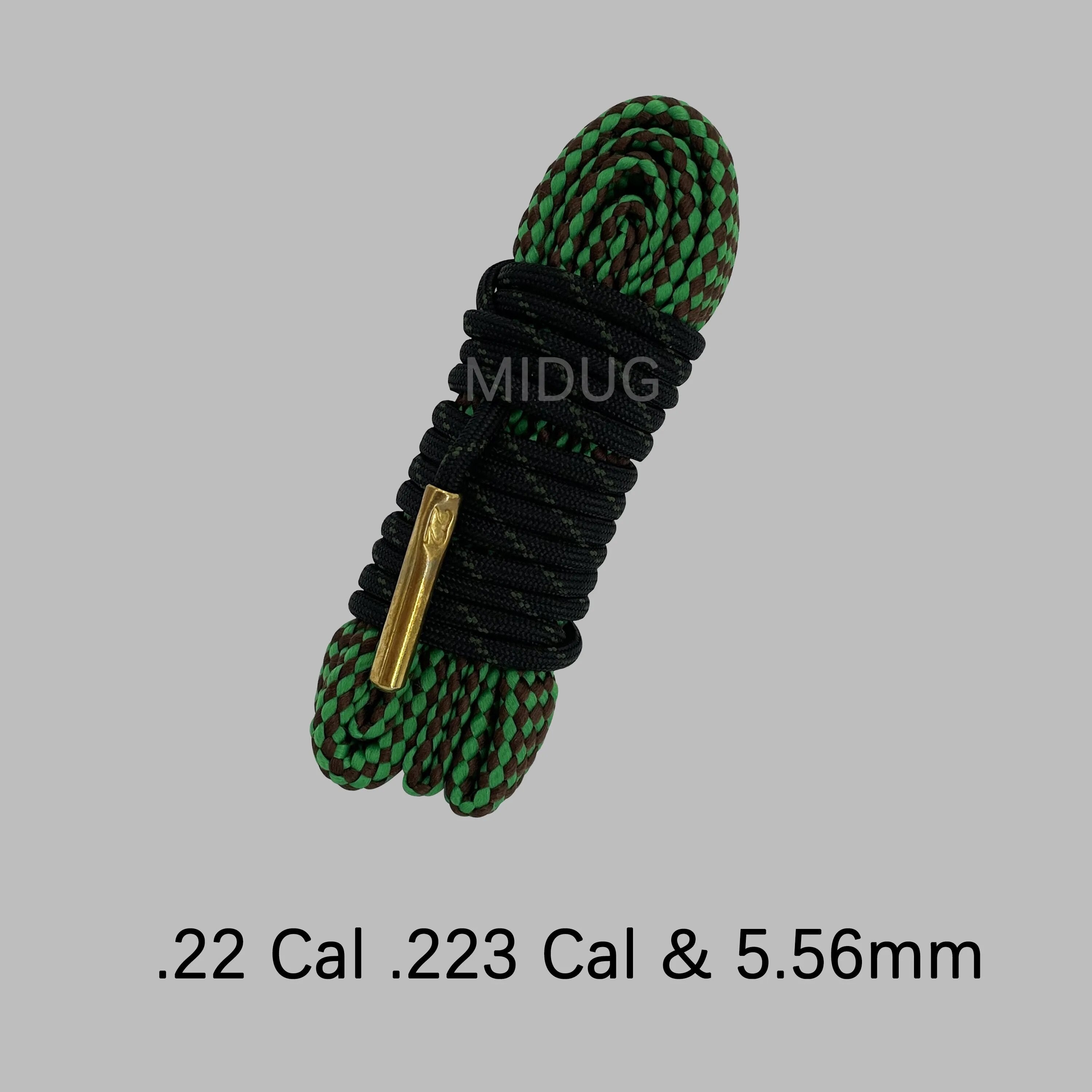 MIDUG Barrel Cleaning Rope for .22，.223，5.56 Caliber