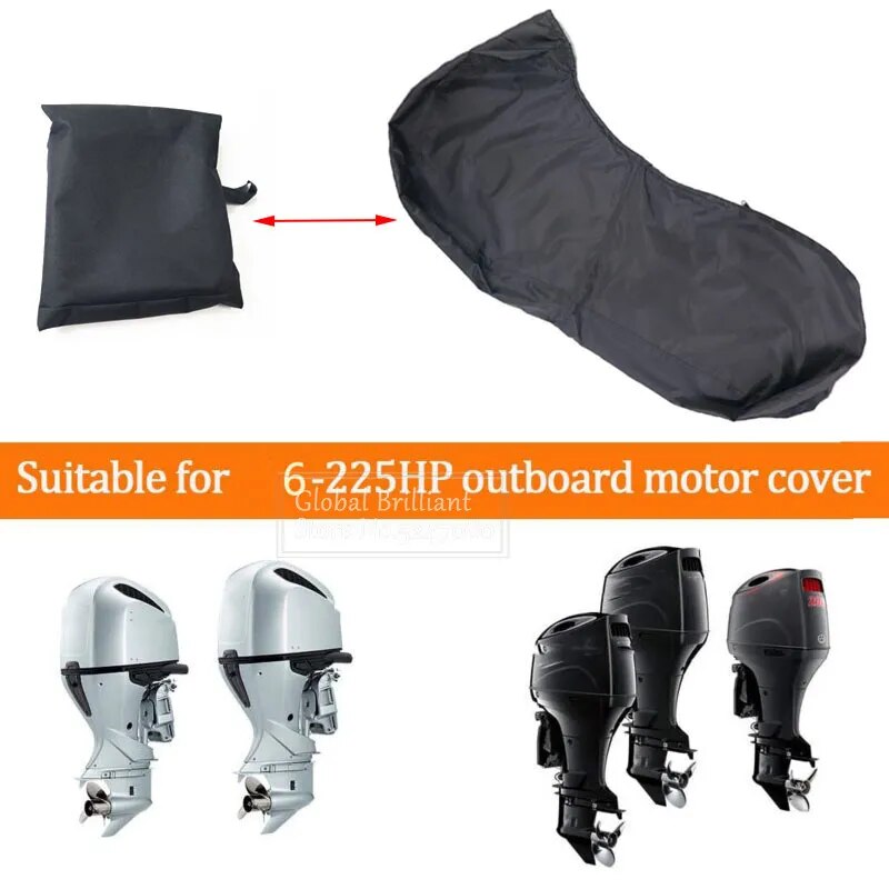 Yacht Half Outboard Motor Engine Boat Cover