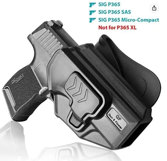 OWB Holster For Sig P365 / P365 SAS / P365 Micro