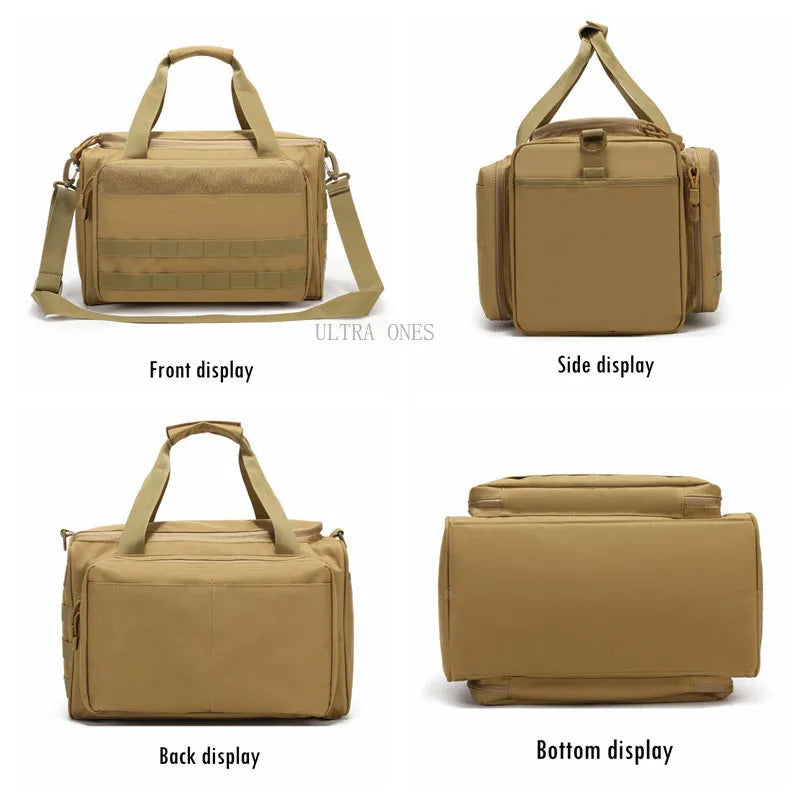 Tactical Range Bag Large Capacity Handbag