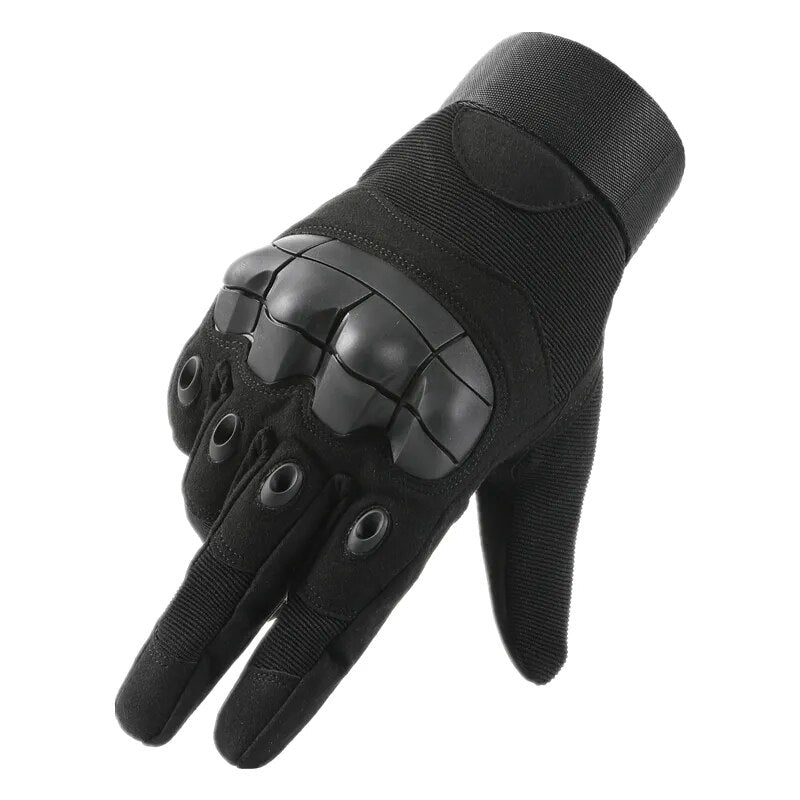 Touch Screen Tactical Hard Knuckle Full Finger Gloves