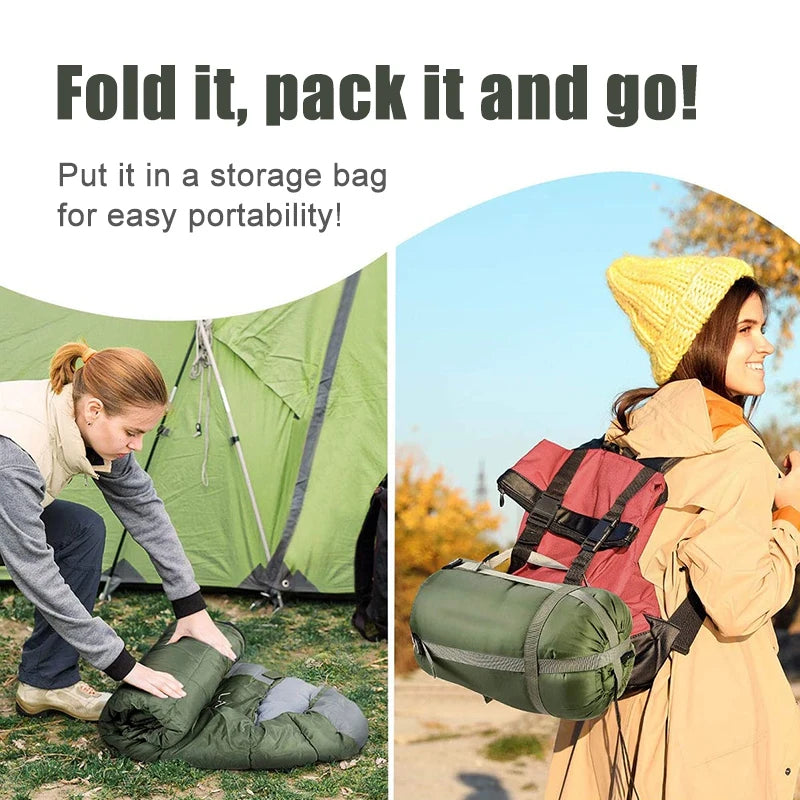 PACOONE Camping Sleeping Bag Lightweight