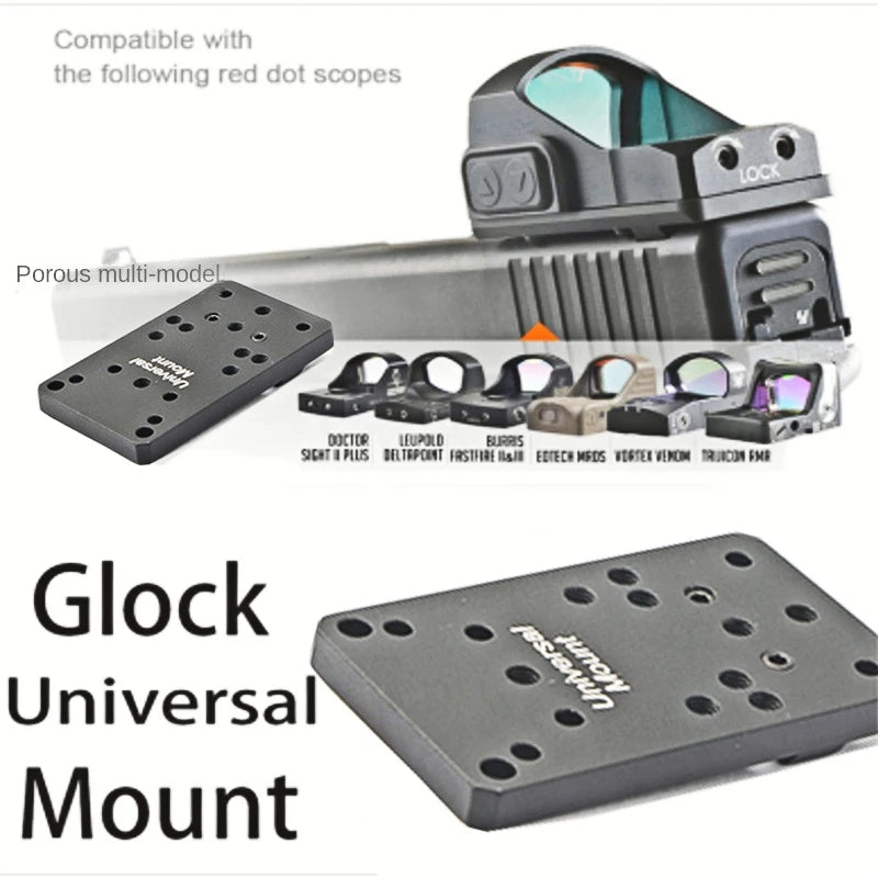 Universal Glock Mount Plate for Glock 17 19