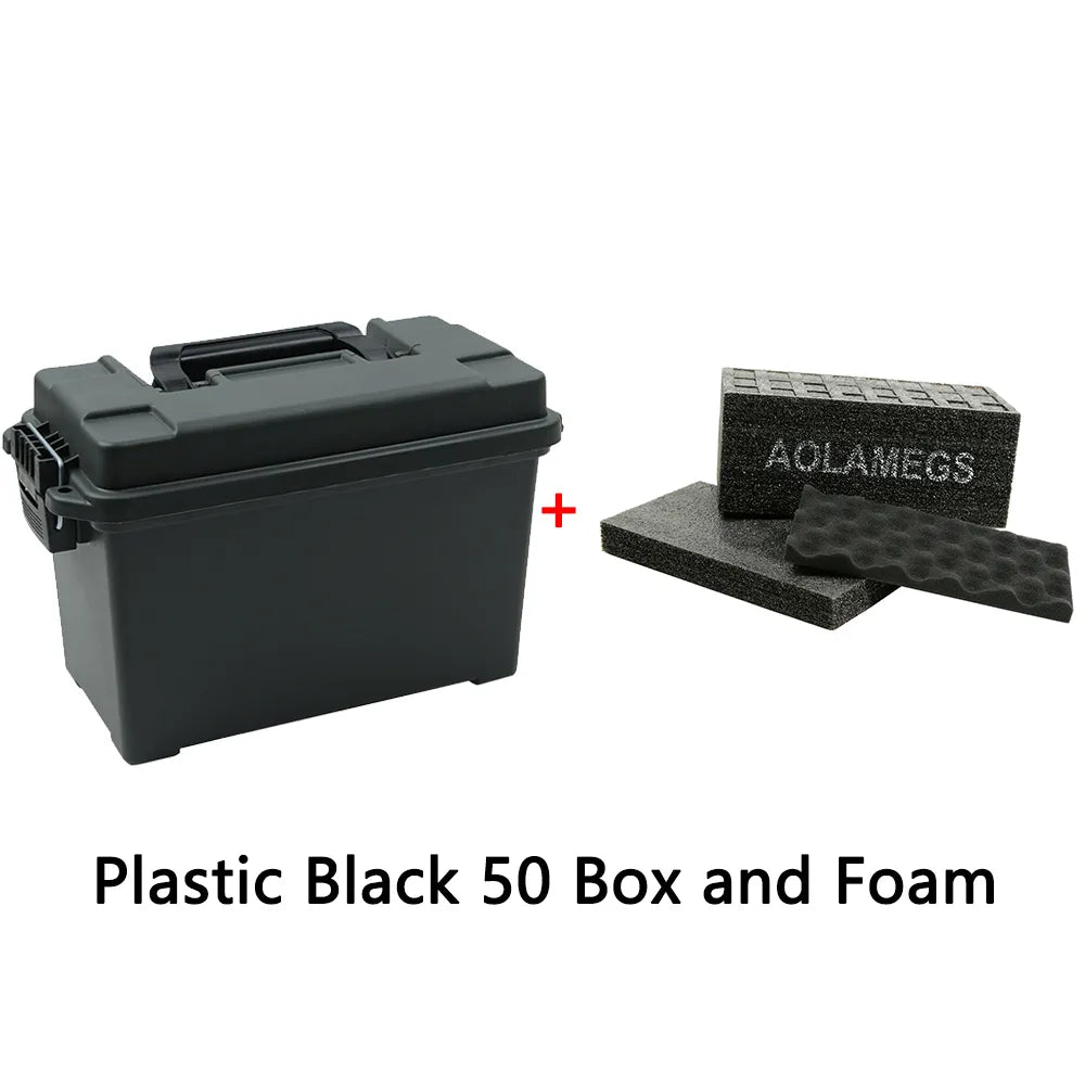 Plastic Ammo Box Storage Military Style 30/50 Ammo Can Tactical Bullet Box  Lightweight High Strength Ammo Accessory Crate Case - AliExpress