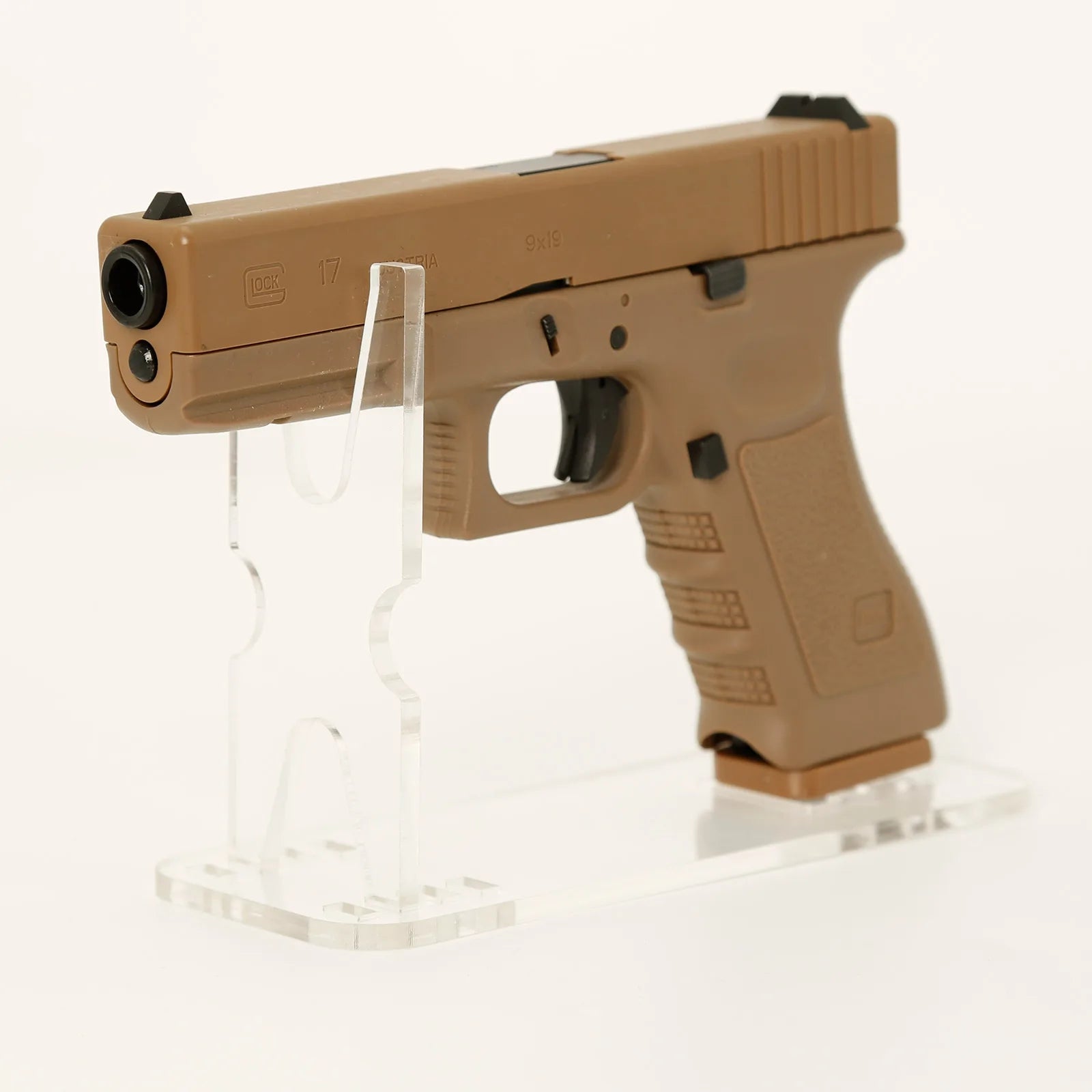 1/3/5PCS clear Acrylic Pistol Display Stand