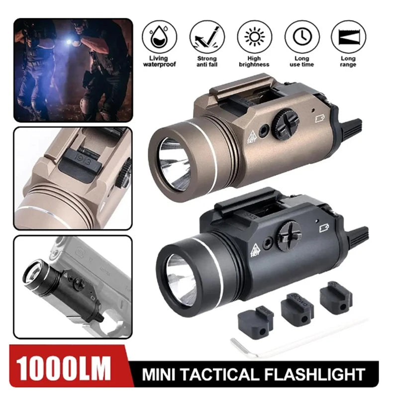 1000 Lumen LED Tactical Light,