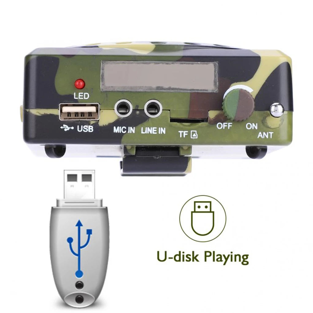 Rechargeable Remote Control Universal Hunting Sound Amplifier