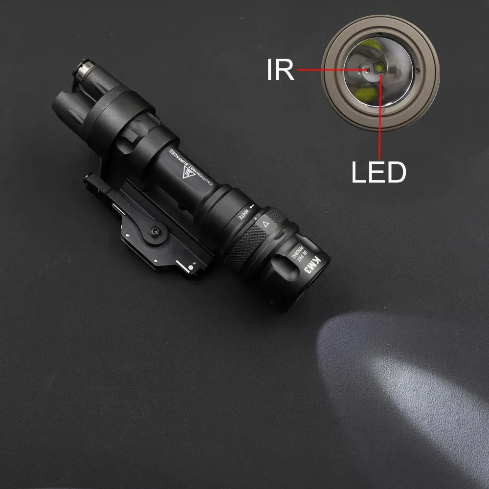 Tactical Light M952V IR Illuminator Infrared 500 Lumens LED White Light with QD Mount