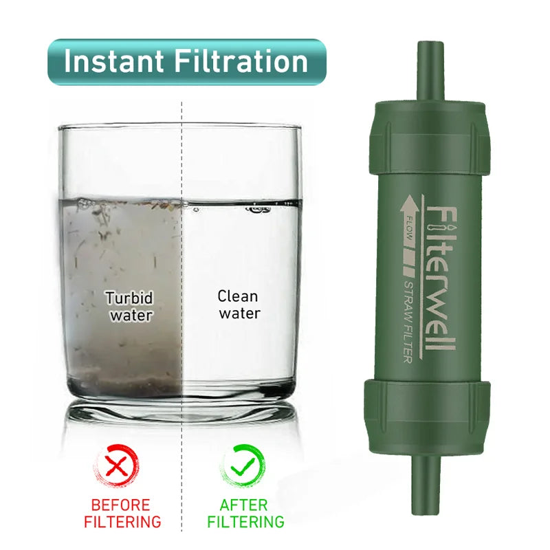 Westtune Outdoor Mini Water Filter Straw