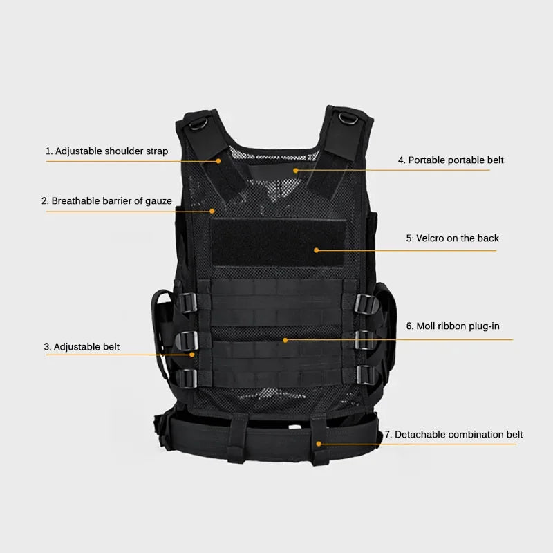 Adjustable Molle Tactical Vest