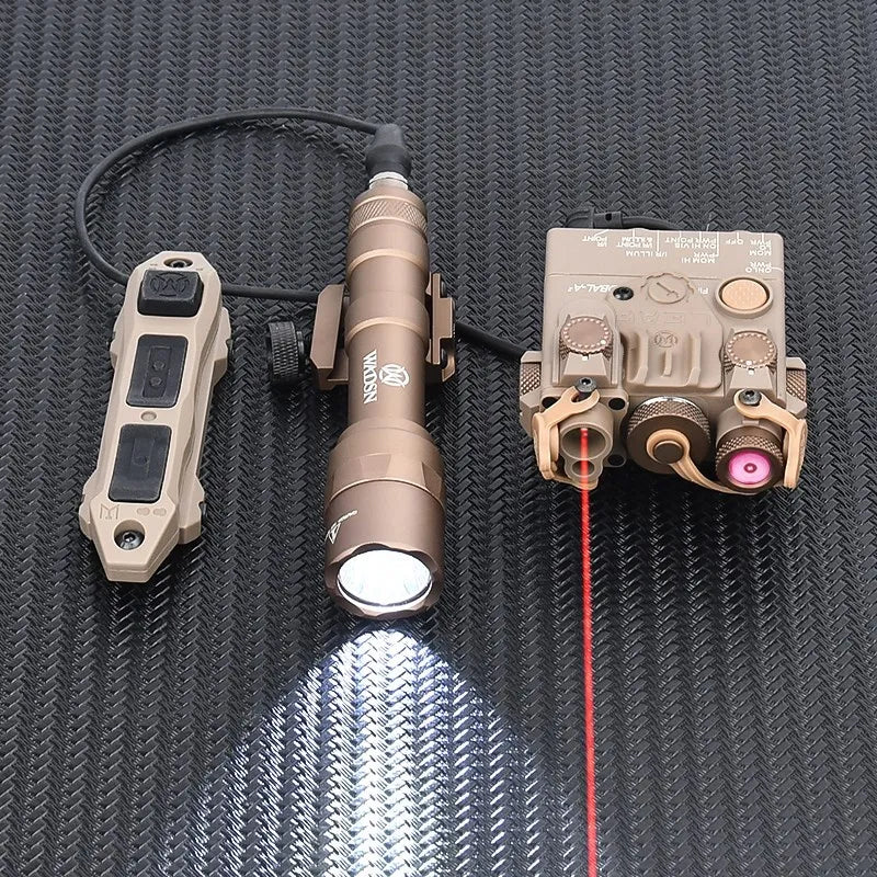 DBAL-A2 IR Laser Flashlight With Dual Pressure Switch