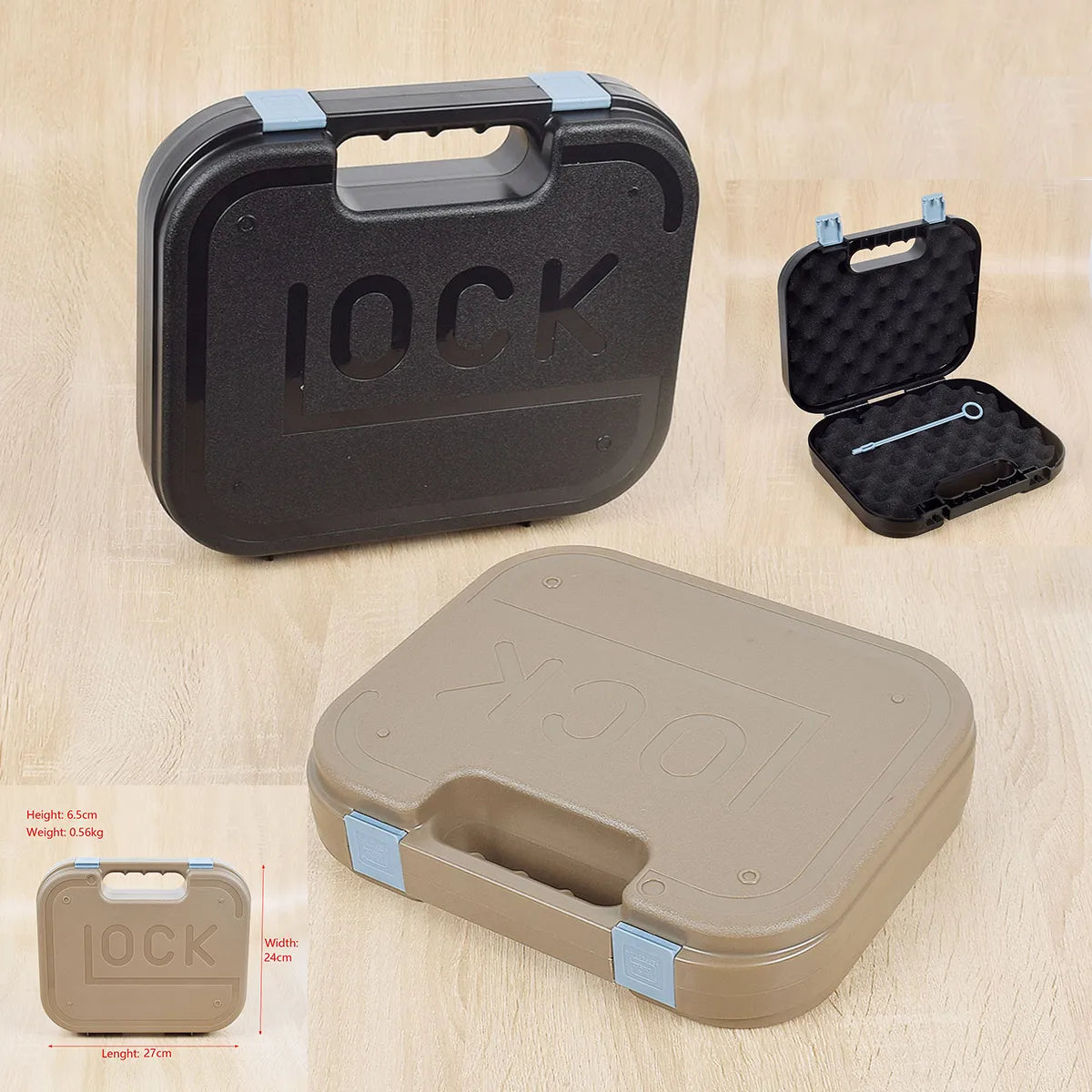 Glock Plastic Waterproof Storage Case