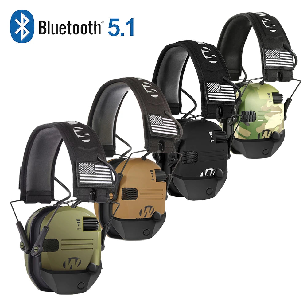 Wireless BT 5.1 Electronic Anti-noise Shooting Headset